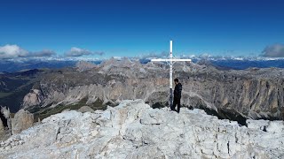 Cima Pisciadu 2985 M Dolomiti Italia 🇮🇹 کوهنوردی در کوهای شمال ایتالیا قله 2985 متری پیشادو [upl. by Lidia]