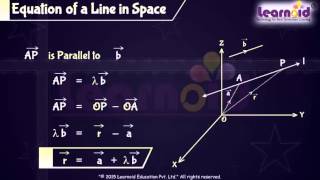 Class 12 Equation of a line in Space [upl. by Raquel122]