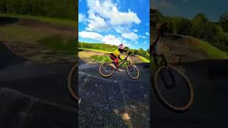 Neuer Pumptrack vom Radquartier in Pilsach🤙🏼 mtbkids 7yearold pumptrack mtblife edit [upl. by Bertelli]