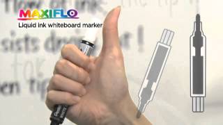 Pentel MAXIFLO Whiteboard Markers with Permanent Markers [upl. by Tutt927]