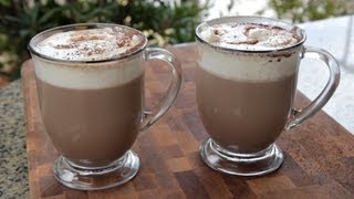 How to make Homemade Baileys Hot Chocolate Drink Recipe [upl. by Naillimixam]