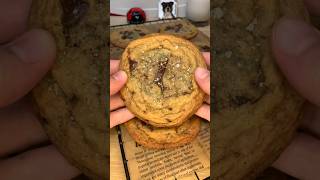 24h chocolate chip cookies  🍪 easyrecipe cookies [upl. by Lambert]