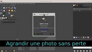 Gimp 21020 agrandir photo sans perte de qualité [upl. by Roze]