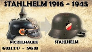 Stahlhelm 1916  1945  El Casco Alemán [upl. by Smada]