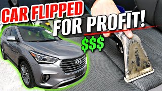 How To Flip Cars For Profit   Hyundai Car Flip Restoration Car Detailing [upl. by Ethelinda]