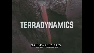 “ TERRADYNAMICS ” EARTH PENETRATION BY PROJECTILES 1967 SANDIA LABORATORY RESEARCH FILM 68464 [upl. by Arec299]