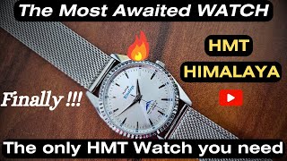 Exploring the Classic HMT Himalaya Watch  Vintage Timepiece Review  HMT Himalaya Watch  HMT Watch [upl. by Llenod]