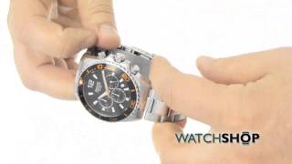 Mens Accurist Chronograph Watch MB946BO [upl. by Anaujnas]