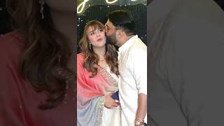 Kapil Sharmas wife Ginni Chatrath Kapil Sharma and wife ginni ka kiss video kapilsharma [upl. by Montagu]