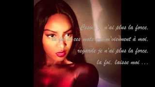 AWA IMANI  Quand tu partiras Lyrics Video [upl. by Anneg]