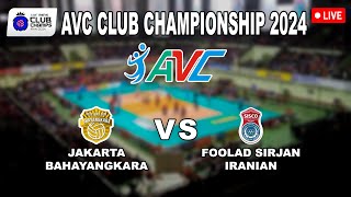 LIVE BHAYANGKARA PRESISI VS FOOLAD SIRJAN AVC MENS CLUB CHAMPIONSHIP 2024 [upl. by Asseralc746]