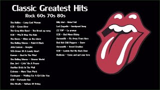 Classic Rock 60s 70s 80s  Classic Rock Greatest Hits Playlist V01 [upl. by Ezaria]