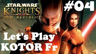 Star Wars KOTOR FR  Lets Play knights of the old republic n°04  la cantina de la ville haute [upl. by Grani]