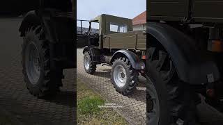 🤩Ein wundervoll restaurierter MercedesBenz Unimog U 421 Agrar shorts mercedes [upl. by Nwahsar]