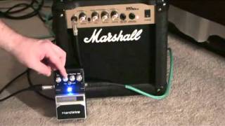 Marshall MG10CD Practice Amp with Hardwire TL2 Metal Distortion Pedal [upl. by Thurstan]