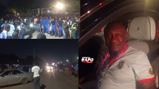 EXCLUSIVE🔥Dr Ofori Sarpong drives LEGON PRESEC Contestants to campus after wining NSMQ 8th trophy [upl. by Adnuhser]