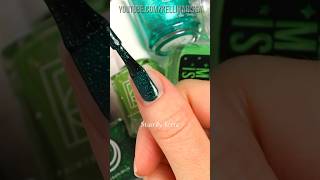 ☘️ Which green are you picking for St Paddys Day 🐸 nailpolish greennails [upl. by Gnos590]