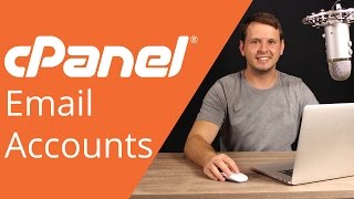 cPanel beginner tutorial 11  Creating an email account [upl. by Ataner]