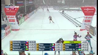 EN \ 20122013 IBU World Cup Biathlon 9 KhantyMansiysk Pursuit Women 4 of 4 [upl. by Hametaf892]