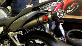 honda vfr 800 vtec akrapovic 003MOV [upl. by Anniroc475]