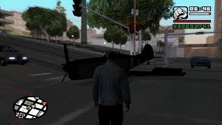 GTA San Andreas random plane crash [upl. by Amersham501]