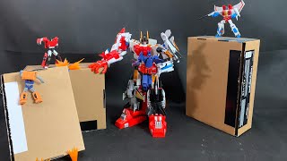 Transformers Combiner Wars Superion Stop Motion [upl. by Daenis810]