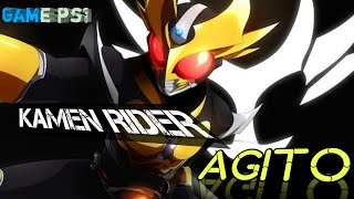 Kamen rider Agito game ps1 [upl. by Garzon15]