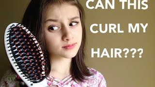 Can A Hairbrush Straightener Curl My Hair [upl. by Whitby]