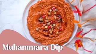 Muhammara dip Roasted Red Pepper and Walnut Dip shorts [upl. by Atiluj651]