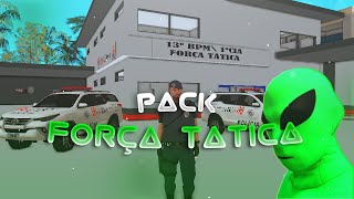 MTASAN PACK DA FORÇA TATICA DO FIVEM  DOWNLOAD GRATIS  BYDON [upl. by Hebe59]