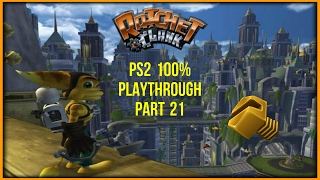 Ratchet amp Clank PS2 100 Playthrough Part 21 [upl. by Akeimat896]