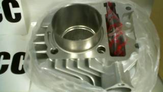 KDU CYLINDER BIG BORE UPGRADE PSF VENTO SAURON DAZON 125cc ENGINE [upl. by Enyrhtac]