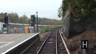 Führerstandsmitfahrt SBahn Berlin S 9 Spandau  Flughafen Schönefeld [upl. by Nomyar]