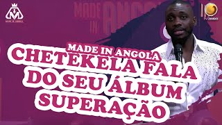 Chetekela lança o álbum Superação no dia 17 de Novembro Made In Angola TV ZIMBO [upl. by Domingo895]