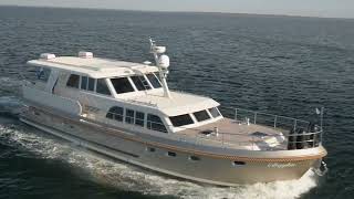 Yacht film  Linssen Grand Sturdy® 590 AC Wheelhouse  Vlotr Media [upl. by Ys]