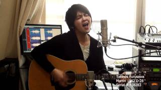 Dont Look Back In Anger oasis cover オアシス 古澤剛 1982年製 D28 martin D28 [upl. by Ybsorc]