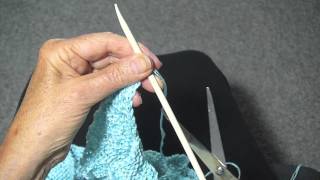 ENDING THE BIND OFF OF THE LAST STITCH [upl. by Sessylu439]