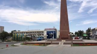 Шымкент Shymkent  площадь Ордабасы Куйбышева 1 [upl. by Williamsen]