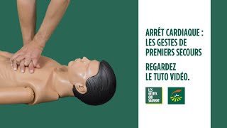 Arrêt cardiaque  les gestes de premiers secours [upl. by Eceerahs]