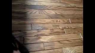 Renovace parketové podlahy  How to repair a wood parquet  Parkett Schleifen [upl. by Akinorev920]