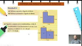 Klasa 7  Matematike  Syprina dhe perimetri i figurave përbërëse [upl. by Etteragram775]