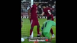 Did you think it was a fair playIndianFootball footballer Bhaarat Football [upl. by Odlaniger674]