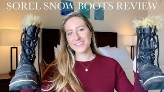 Sorel Snow Boots Review  Tawny Alessandra [upl. by Rysler717]