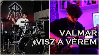 VALMAR  Visz A Vérem ft Bruno x Spacc vs Manuel  Matyas Rigo – Drum Cover ft Daniel Bartal [upl. by Hairabez]