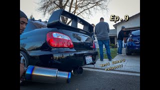 2004 subaru sti gets best exhaust tomei ti extreme [upl. by Marc]