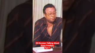 Music Director RD Burman Talking About New Song Creations।bollywood song music।Rd [upl. by Namielus192]