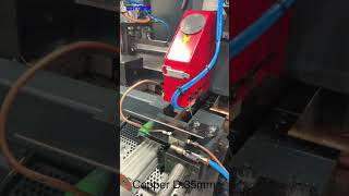 Cuttings copper tubes Cyclomatic 370 CNB  OMP omptube coppertube sawmachine [upl. by Slemmer]