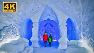 Snowlandia Zakopane Poland  4K  Worlds Largest Snow Maze [upl. by Retepnhoj]