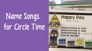 Name Songs for Circle Time [upl. by Verneuil]