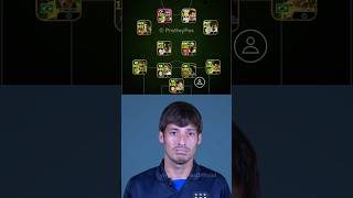 David Silva picks his best 11 🐐🔥 efootball efootball2024 football dreamteam goat viral best11 [upl. by Kerril]